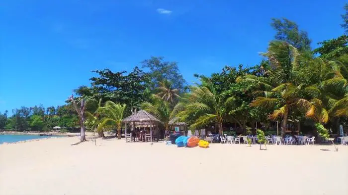 A beach on Koh Phangan, Thailand