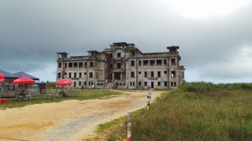 Abandoned casino on Bokor mountain - Kampot, Cambodia