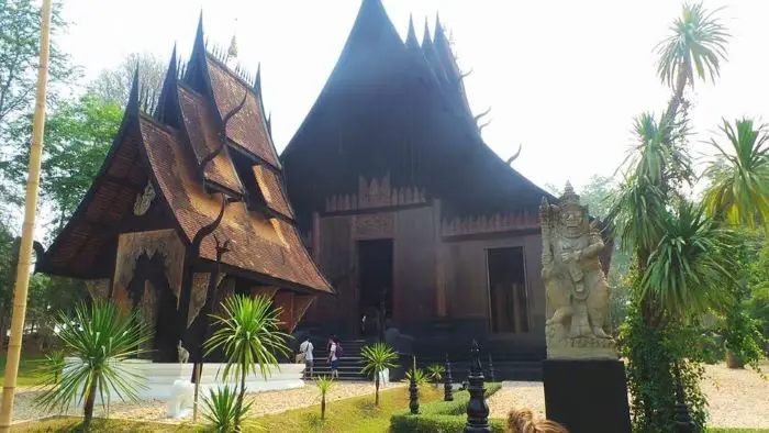 Black House in Chiang Rai, Thailand
