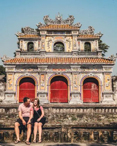 Hue Citadel gate, Vietnam