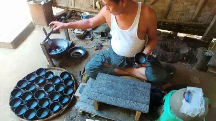 Jasmine Lacquerware Factory in Bagan, Myanmar