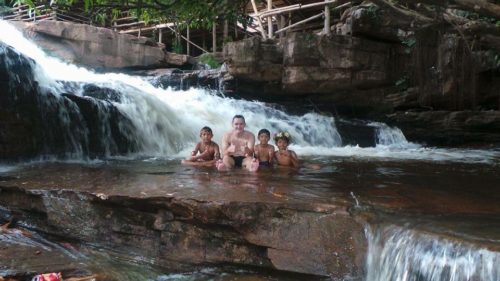 Kbal Chhay waterfall - Sihanoukville, Cambodia