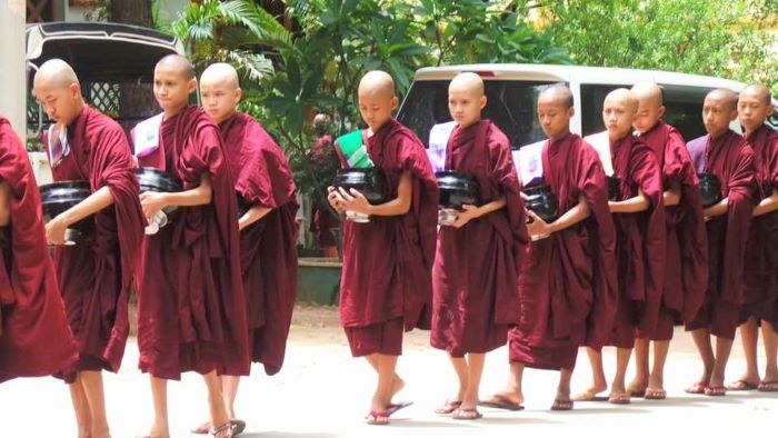 Monks in Mandalay, Myanmar