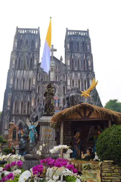 St. Joseph's Cathedral in Hanoi, Vietnam