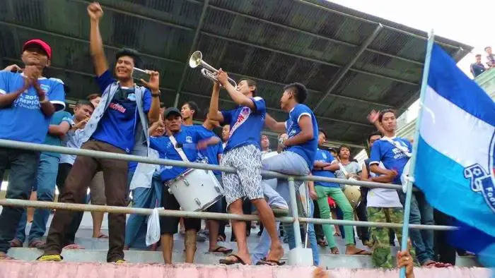 Yadanarbon fans in Mandalay, Myanmar