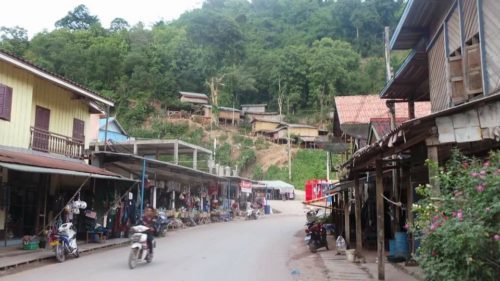 Streets - Pakbeng, Laos