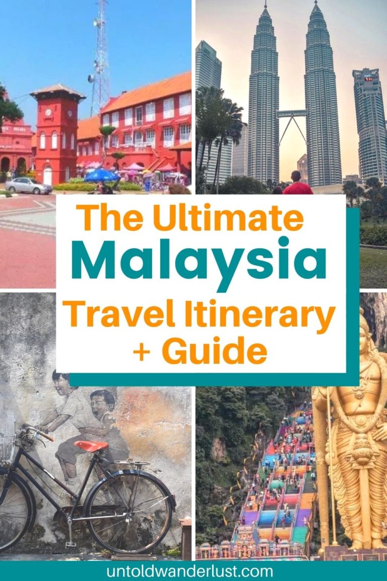 The Most Exciting 3Week Backpacking Malaysia Itinerary