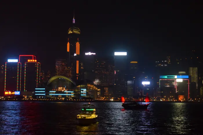 Skyline of Hong Kong