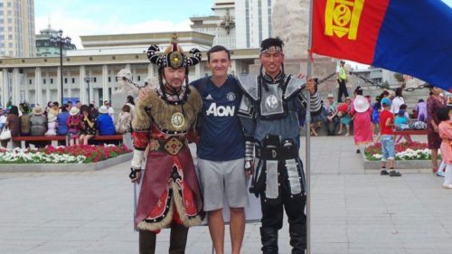 Naadam festival costume parade - Mongolia