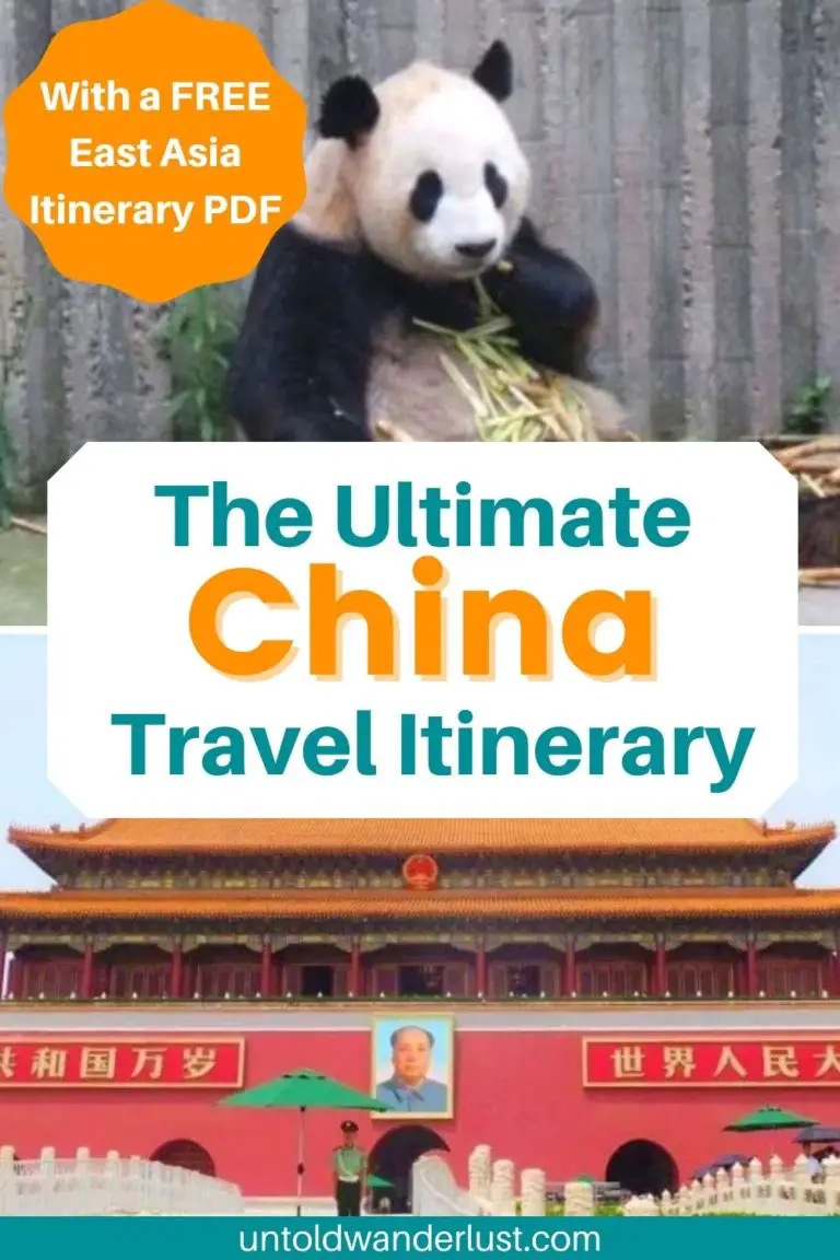The Best Backpacking China Itinerary for FirstTimers