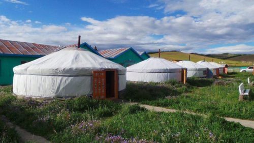 Tourist ger camp - Mongolia