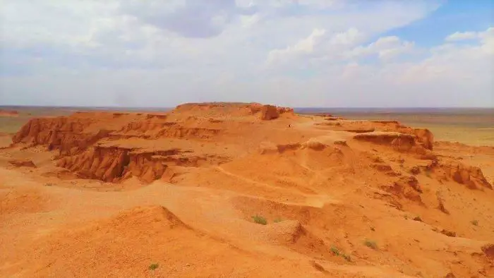 Flaming Red Cliffs, Mongolia