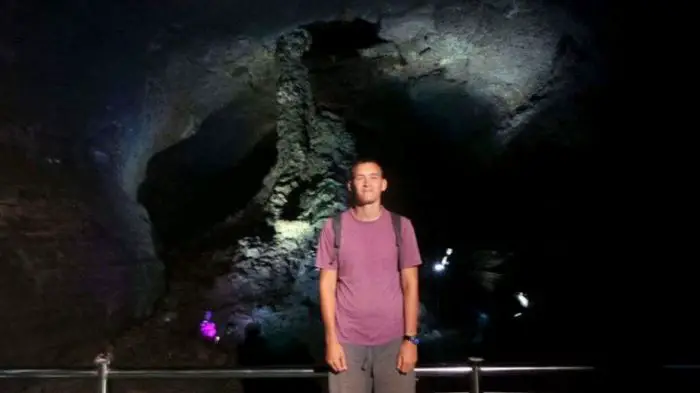 Manjang Cave on Jeju Island, South Korea