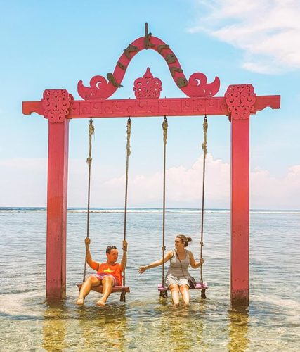 Gili T swing - Bali, Indonesia