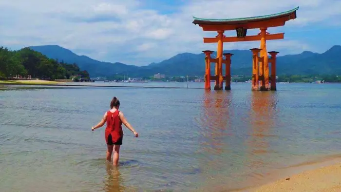 Miyajima Island in Hiroshima, Japan