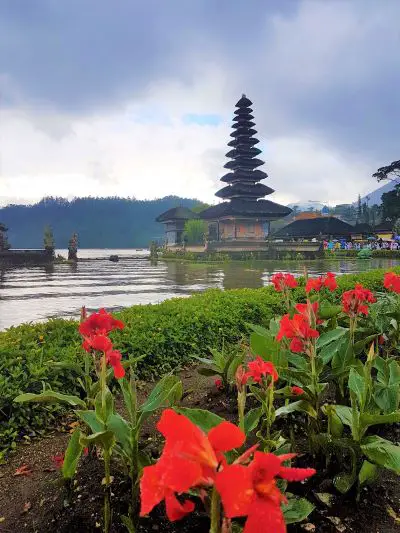 Ulan Danu Temple in Bali, Indonesia