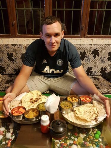 Bob Marley cafe - Agra, India