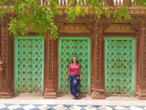 Colourful door in Jodhpur