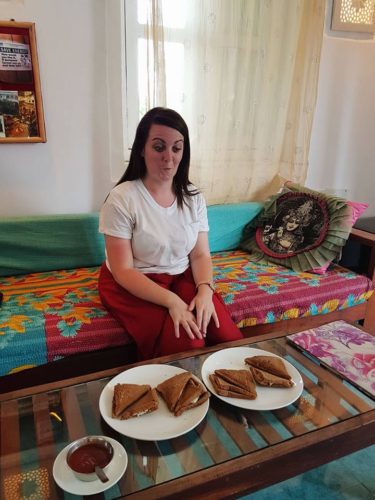 Dia homestay food - Pushkar, India