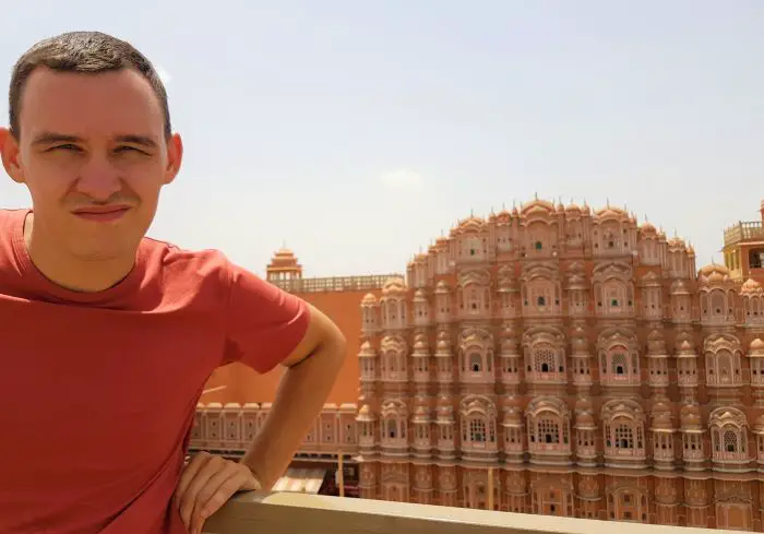 Hawa Mahal in Jaipur, India