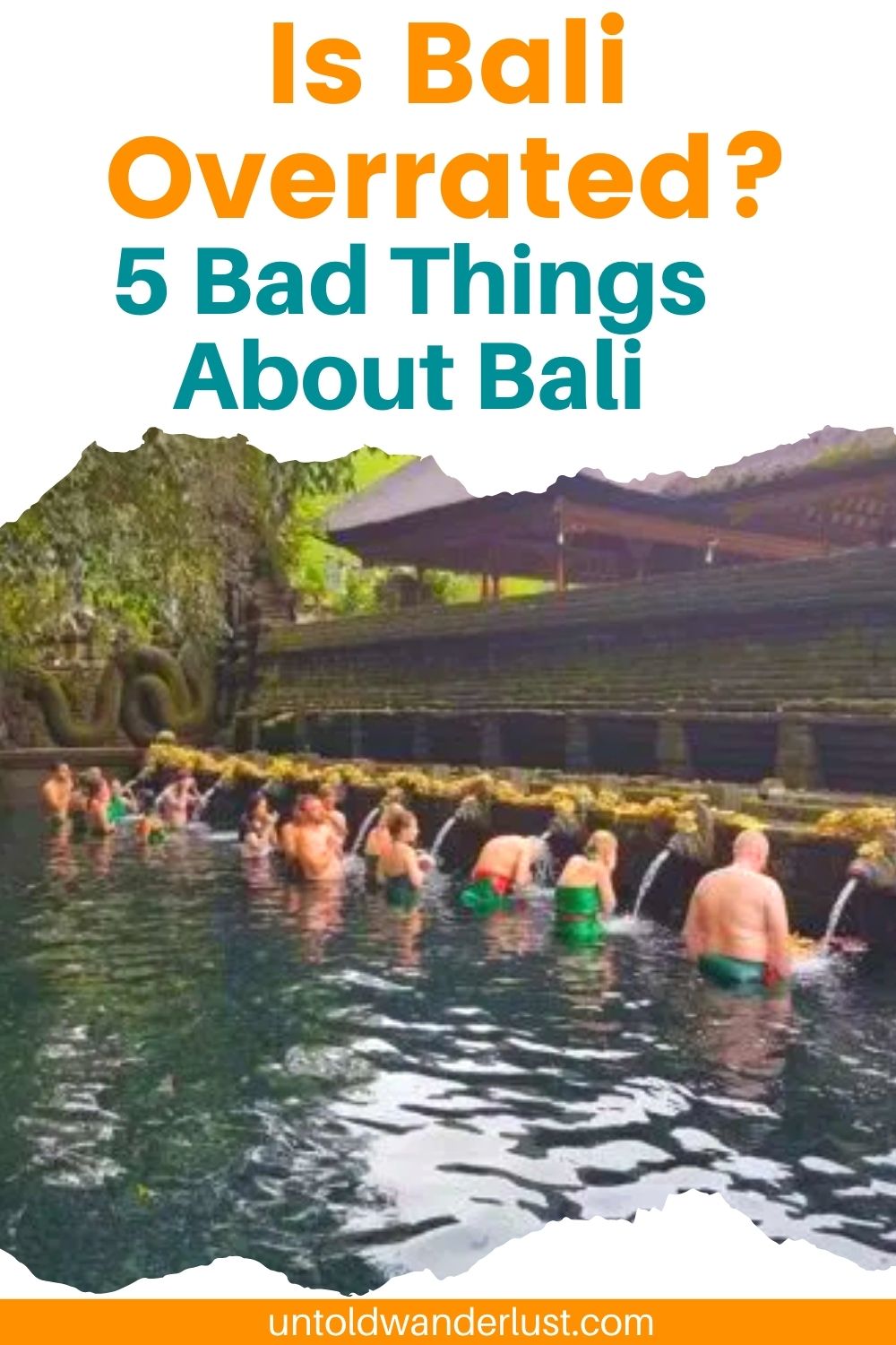 Is Bali Overrated? | 5 Bad Things About Bali