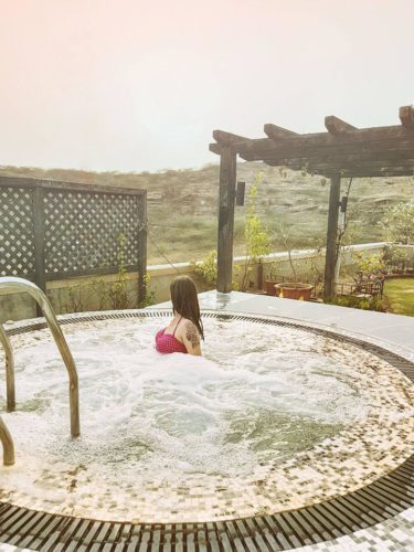 Jacuzzi at Almond Tree homestay - Jodhpur, India