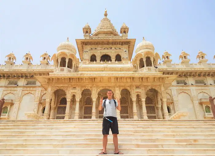 Jaswant Thada Temple in Jodhpur, India