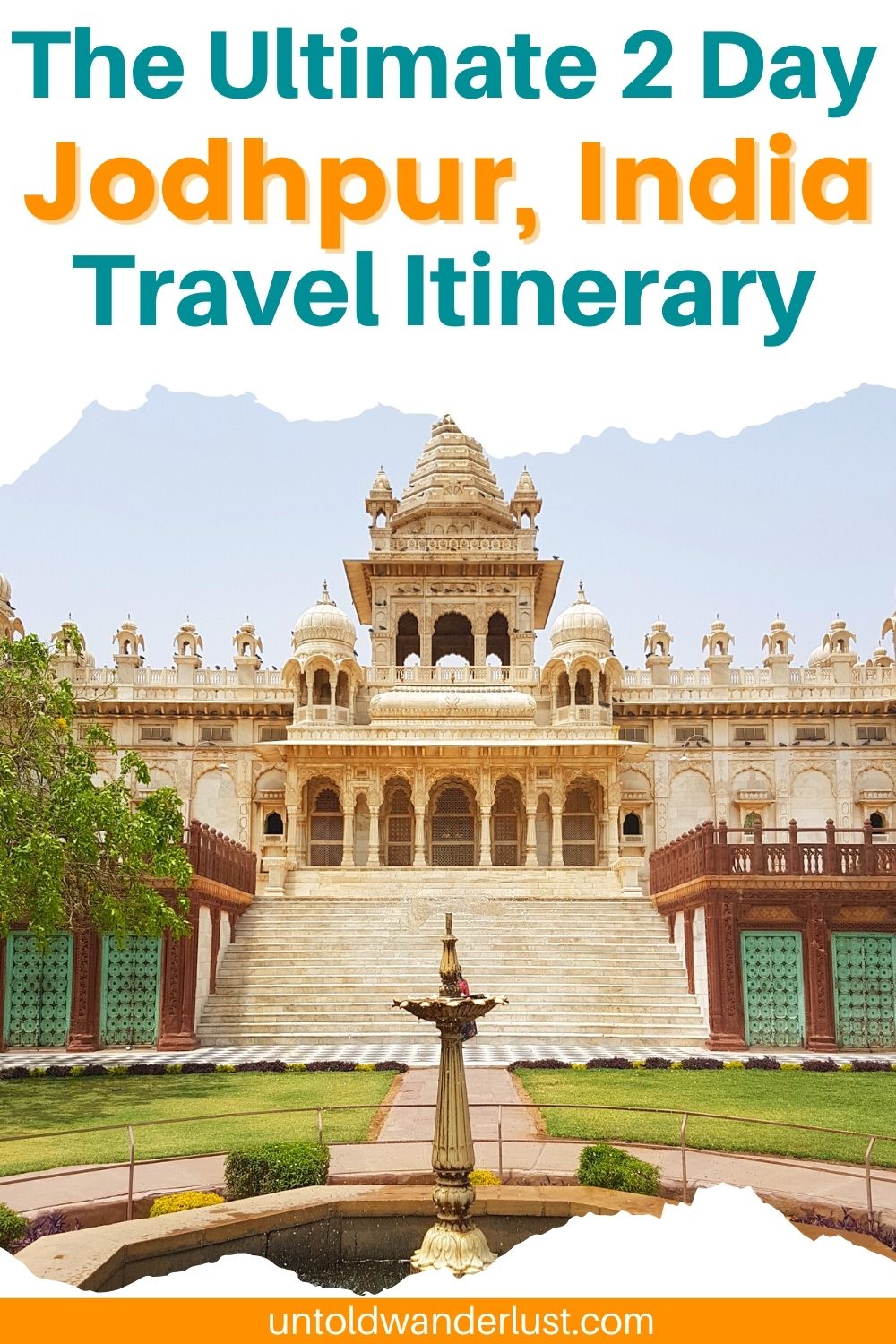 jodhpur tour itinerary