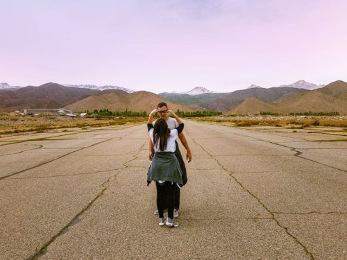 Abandoned runway - Cholpon-ata, Kyrgyzstan