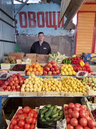 Market - Cholpon-ata, Kyrgyzstan