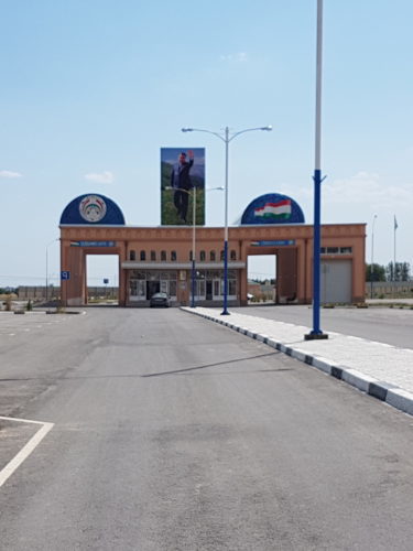 Penjikent border crossing - Tajikistan to Uzbekistan