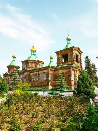 Russian Orthodox church - Karakol, Kyrgyzstan
