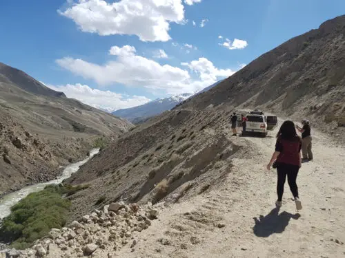 Wakhan valley road - Tajikistan