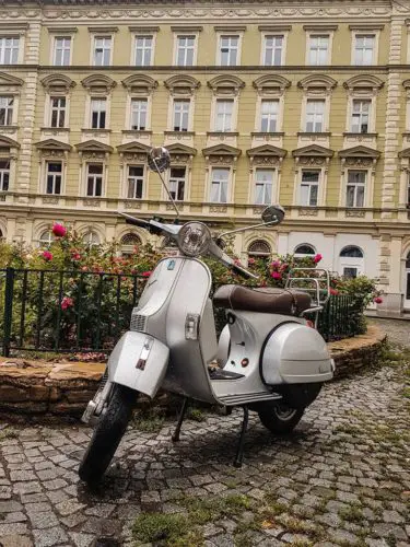 Cute scooter - Vienna, Austria