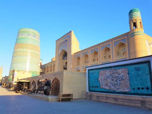 Khiva town in Uzbekistan