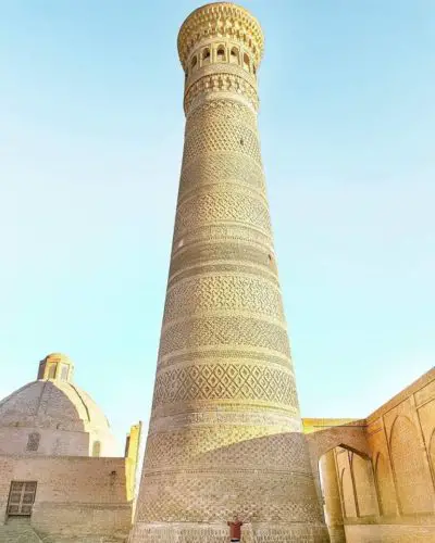 Poi-I-Kalyn tower - Bukhara, Uzbekistan