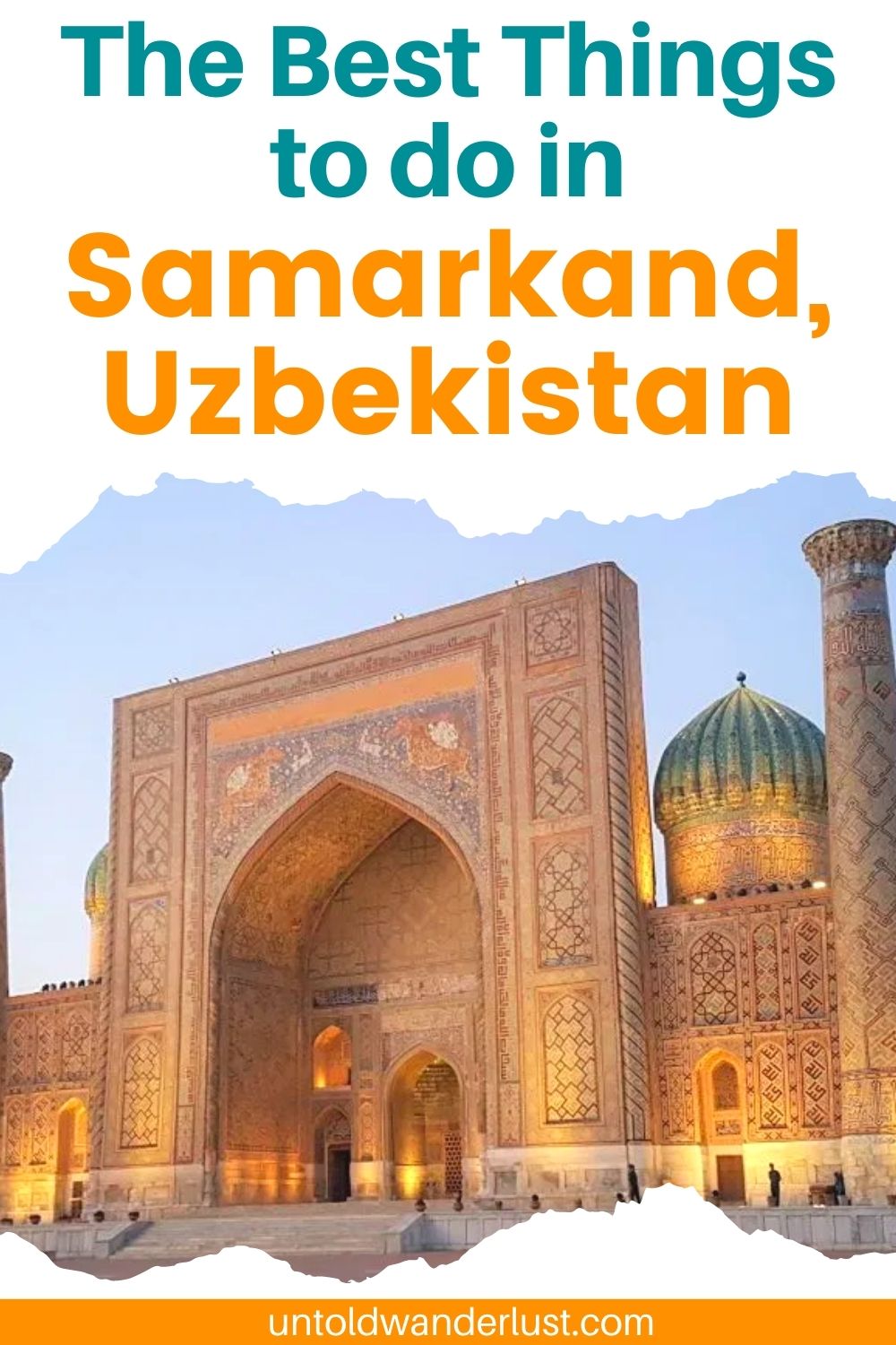 The Best Things to do in Samarkand, Uzbekistan