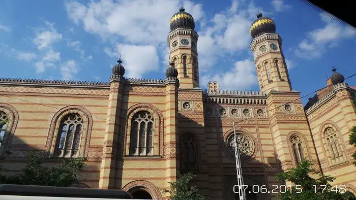 The Great Synagogue in Budapest, Hungary