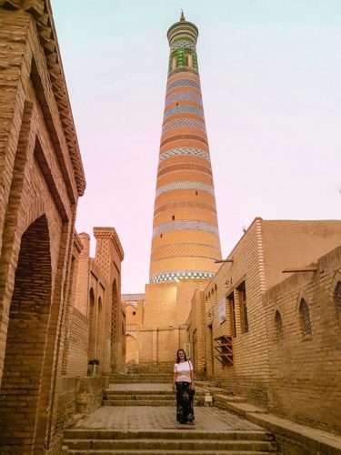 Watch tower - Khiva, Uzbekistan