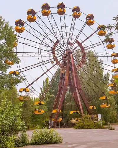 Abandoned ferris wheel - Chernobyl, Ukraine