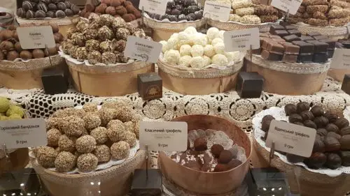 Chocolates for sale - Lviv, Ukraine