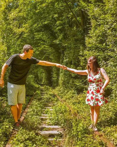 Deep into the love tunnel - Klevan, Ukraine