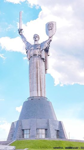 Rodina Mat Motherland statue - Kiev, Ukraine