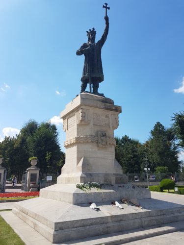 Stefan Cel Mare central park - Chisinau, Moldova