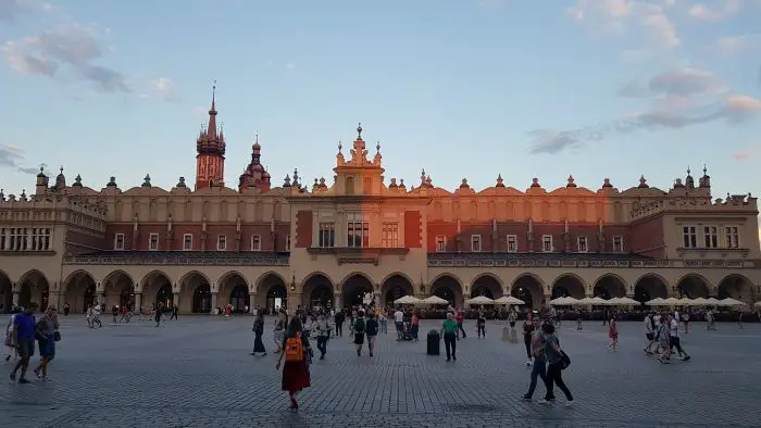 The main square in Krakow