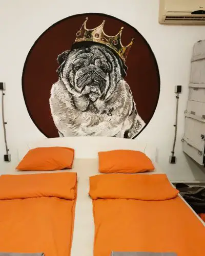 Fair & Square hostel bedroom - Belgrade, Serbia