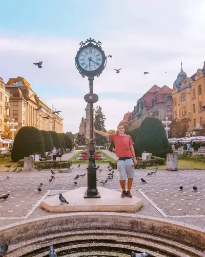 Victory square - Timisoara, Romania
