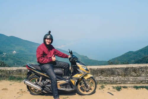 Hoi An to Hue by motorbike via the Hai Van Pass