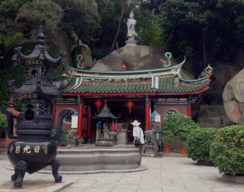 A temple in China