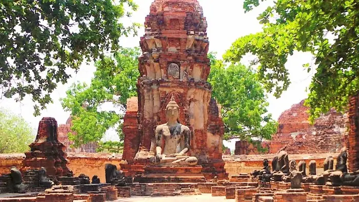 Ancient temple in Ayutthaya, Thailand